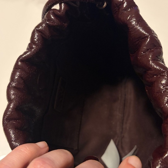 COS Patent Bordeaux Mini Cavatelli - Picture 3 of 7